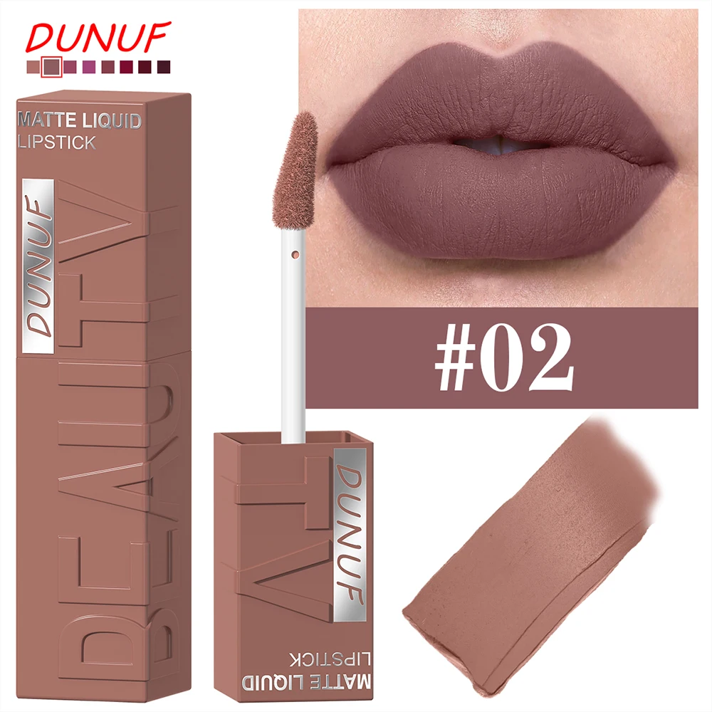 DUNUF Matte Liquid Lipstick — 8 Shades - Image 2