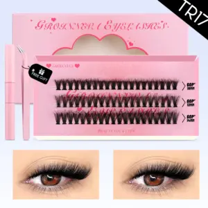 GROINNEYA Lash Clusters Kit — Bond & Tweezers