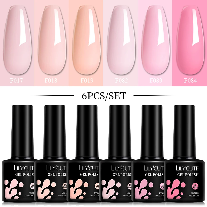 LILYCUTE Gel Polish Set — 6 x 7ml - Image 13