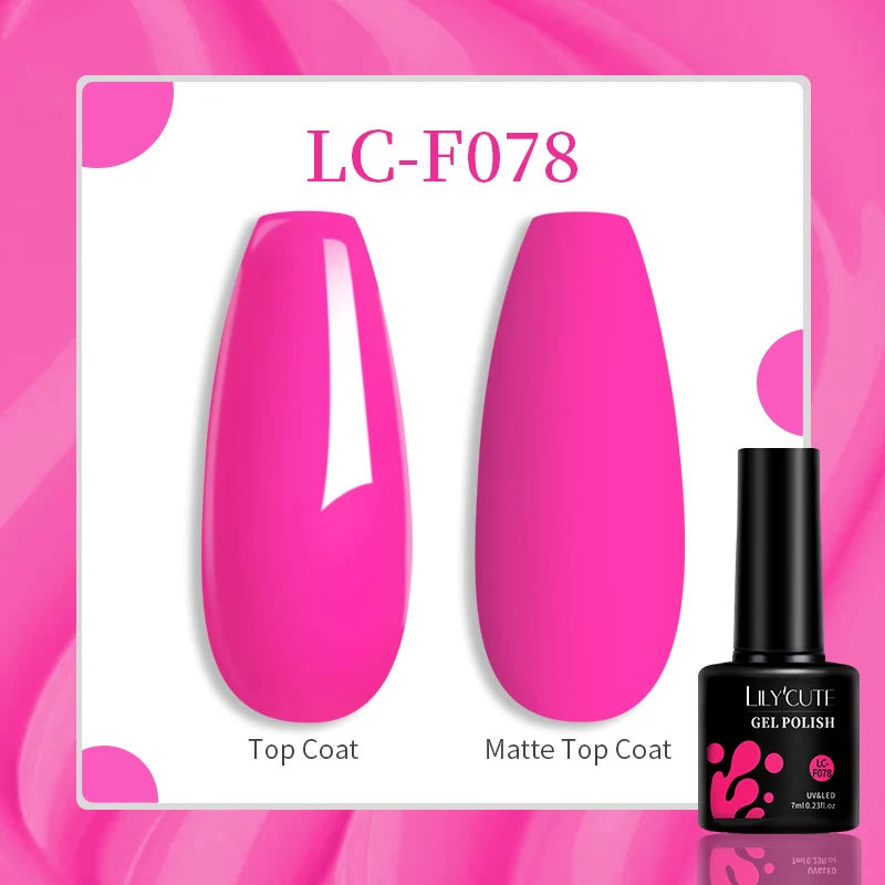 LILYCUTE Gel Polish 7ml — 146 Shades - Image 126