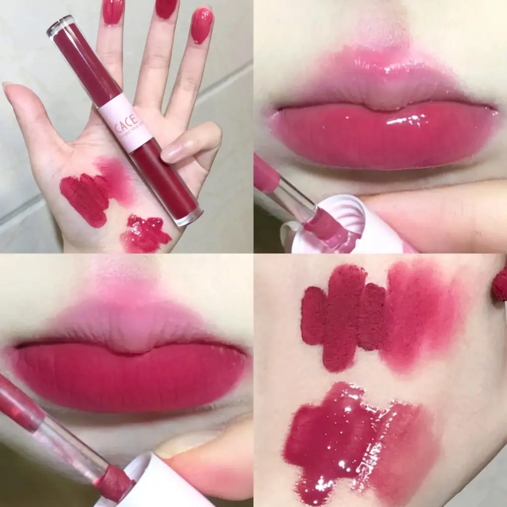 CACE Double-Head Lip Gloss — 6 Shades