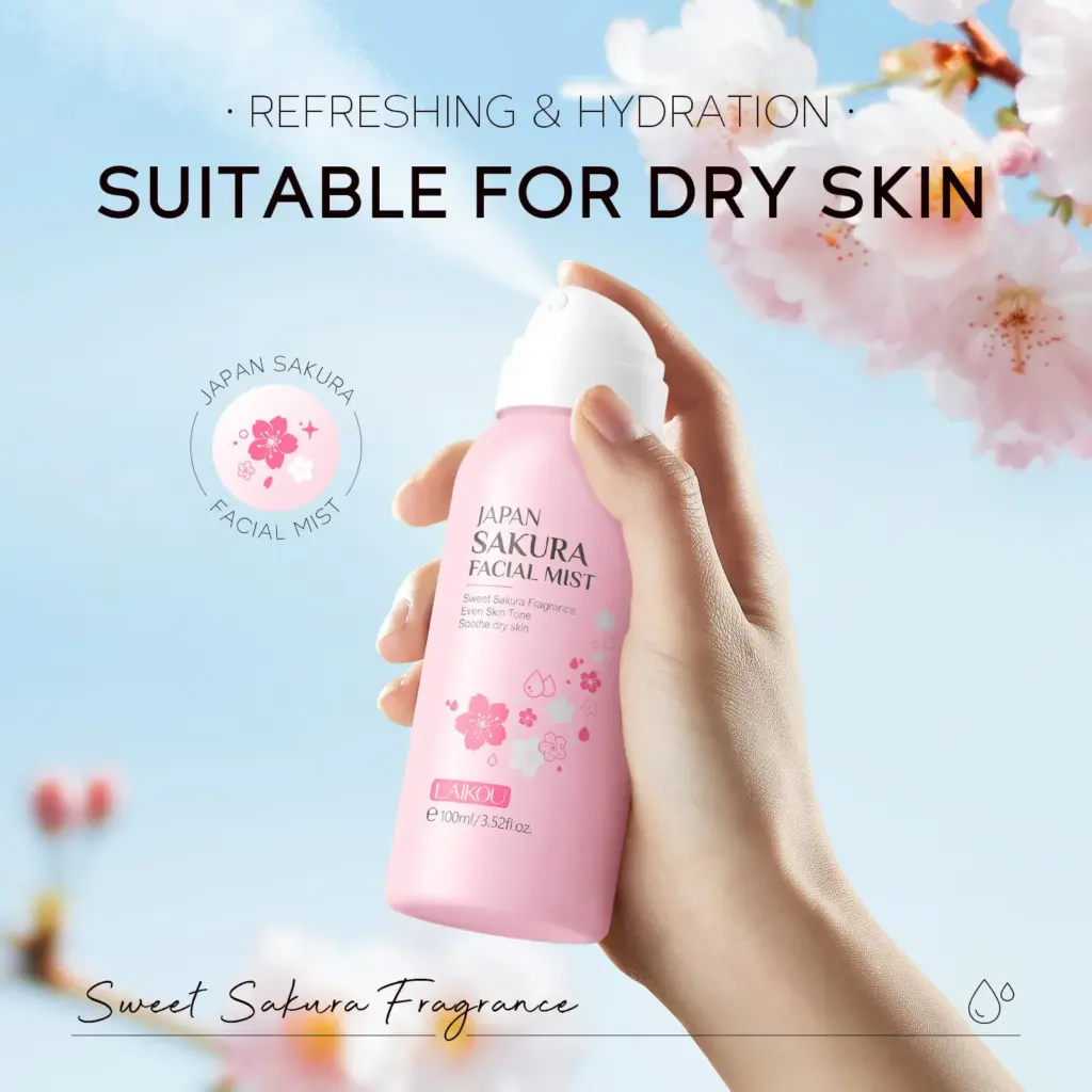 LAIKOU Sakura Facial Mist — 100ml