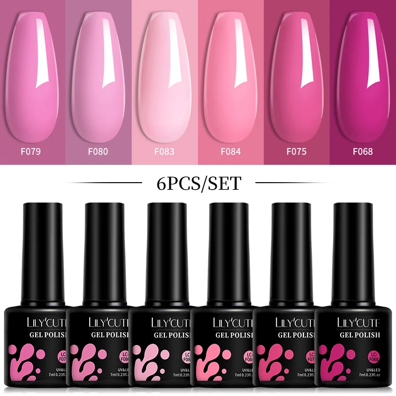 LILYCUTE Gel Polish Set — 6 x 7ml - Image 11