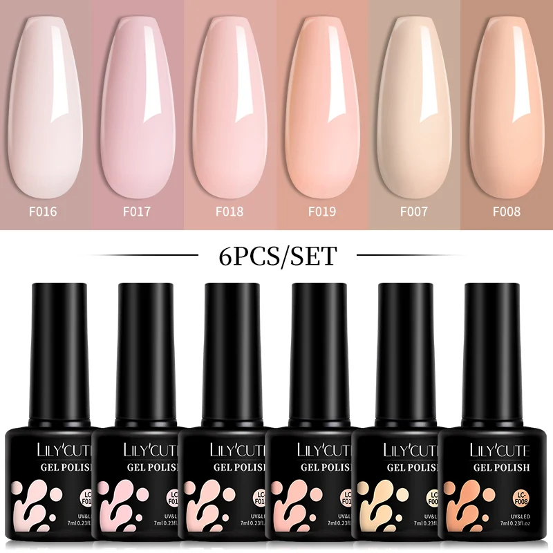 LILYCUTE Gel Polish Set — 6 x 7ml - Image 5