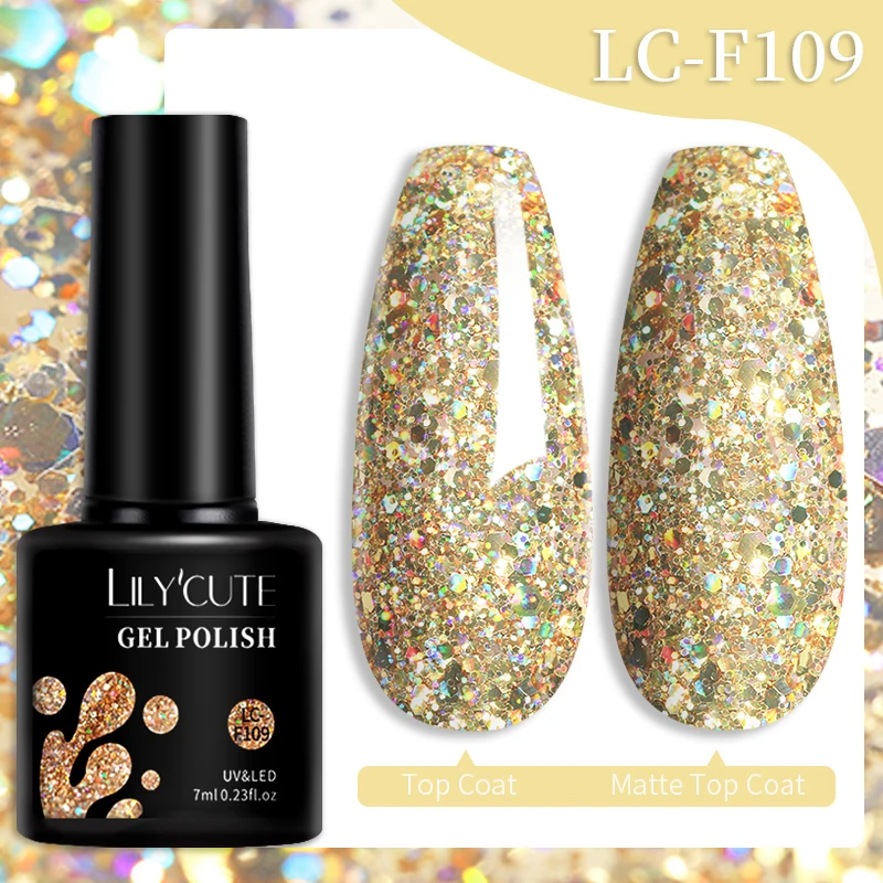 LILYCUTE Gel Polish 7ml — 146 Shades - Image 101