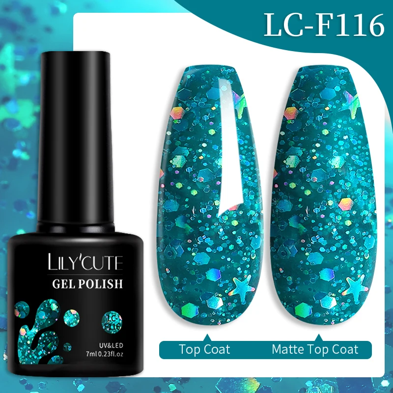 LILYCUTE Gel Polish 7ml — 146 Shades - Image 108