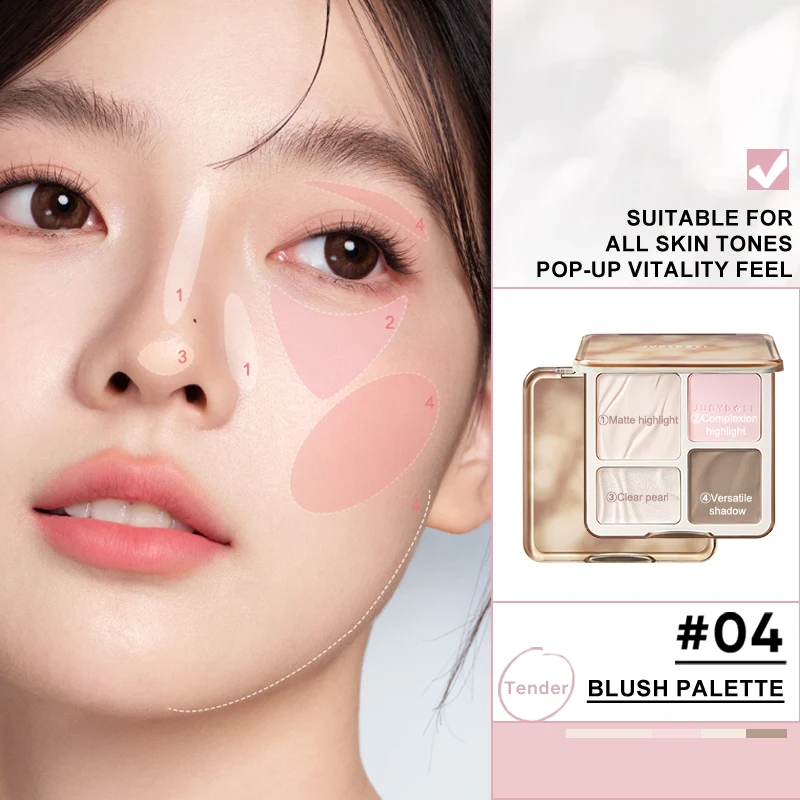 Judydoll Highlighter & Contour Palette - Image 3