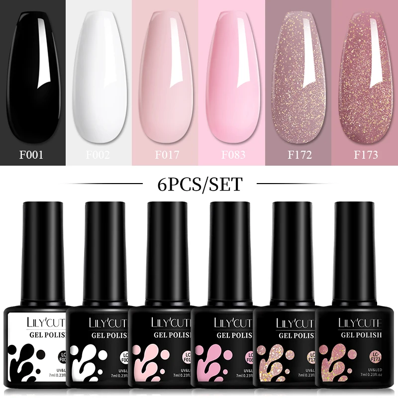LILYCUTE Gel Polish Set — 6 x 7ml - Image 10