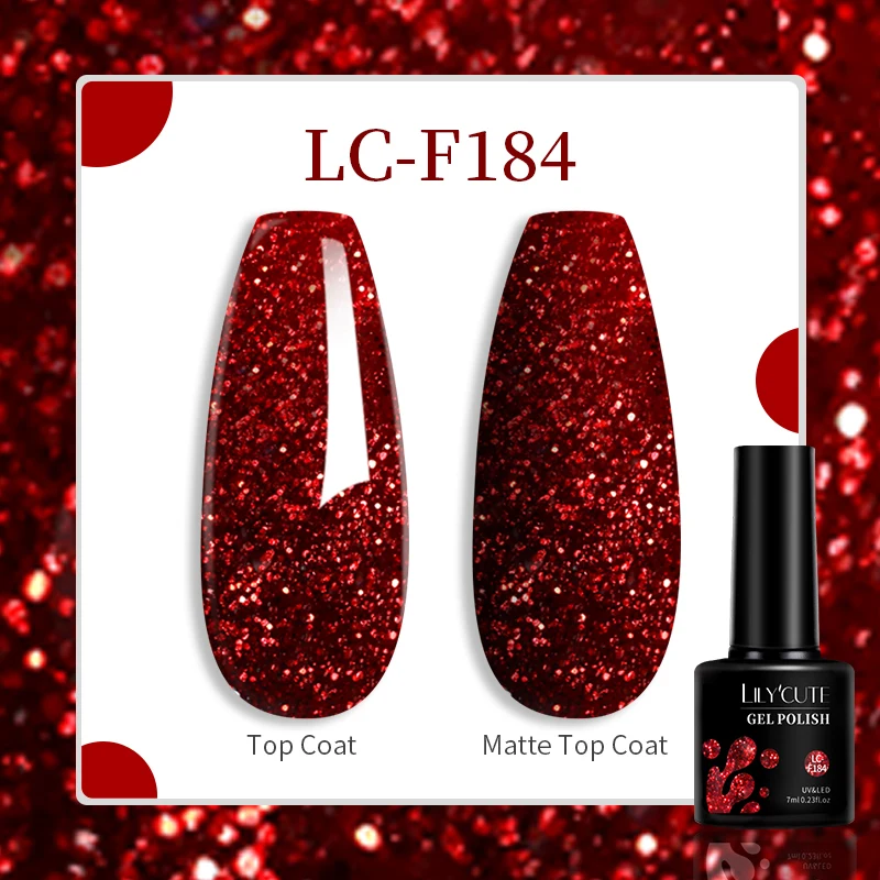 LILYCUTE Gel Polish 7ml — 146 Shades - Image 57