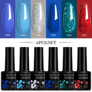LILYCUTE Gel Polish Set — 6 x 7ml