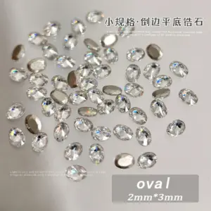 Zircon Rhinestone Nail Charms — 100pcs