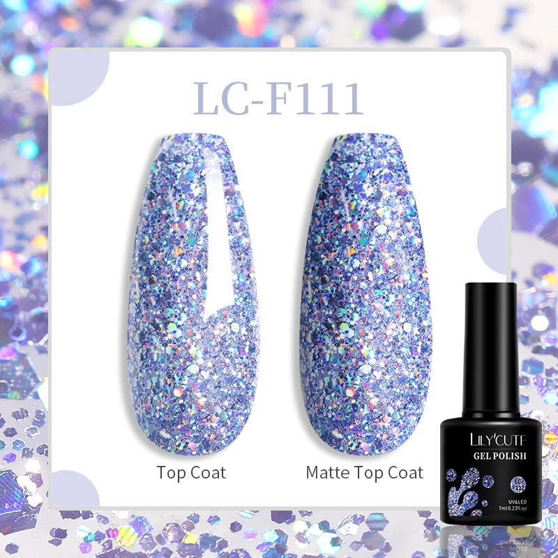 LILYCUTE Gel Polish 7ml — 146 Shades - Image 137