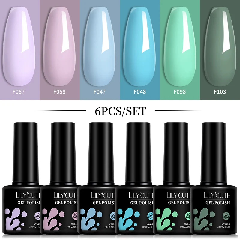 LILYCUTE Gel Polish Set — 6 x 7ml - Image 24