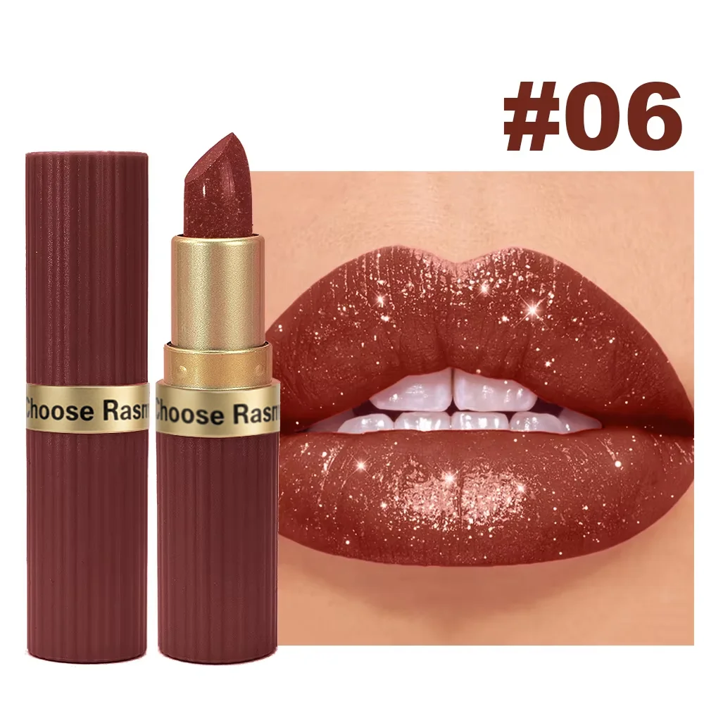 Pearlescent Glitter Velvet Lipstick — 6 Shades - Image 3