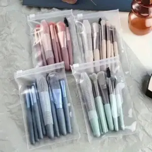 Travel Mini Brush Set — 8 Pieces in Pouch