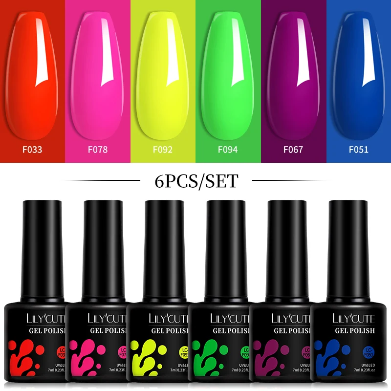 LILYCUTE Gel Polish Set — 6 x 7ml - Image 31