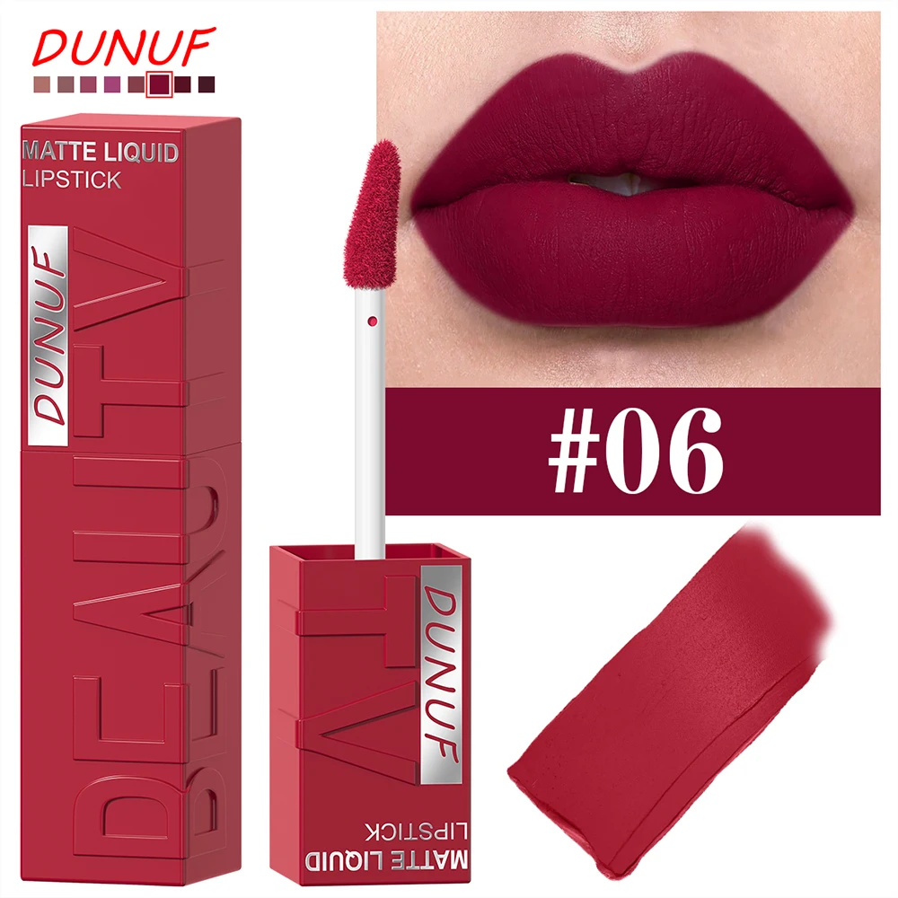 DUNUF Matte Liquid Lipstick — 8 Shades - Image 7