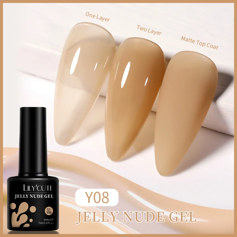 LILYCUTE Gel Polish 7ml — 146 Shades - Image 118