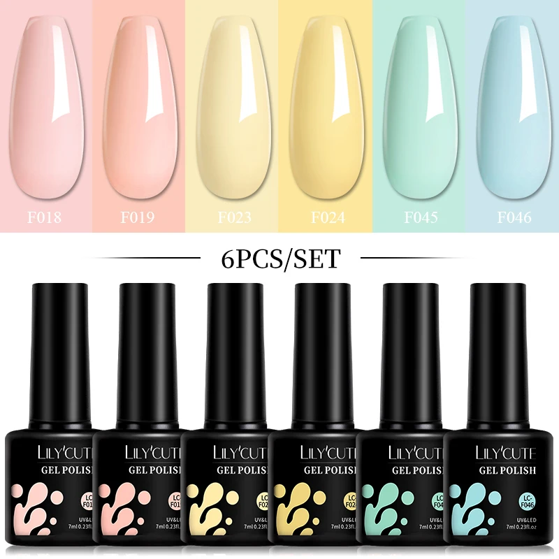 LILYCUTE Gel Polish Set — 6 x 7ml - Image 32