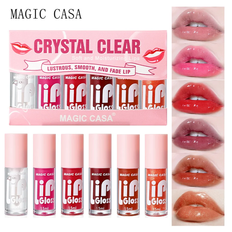 MAGIC CASA Jelly Lip Oil — Set of 6