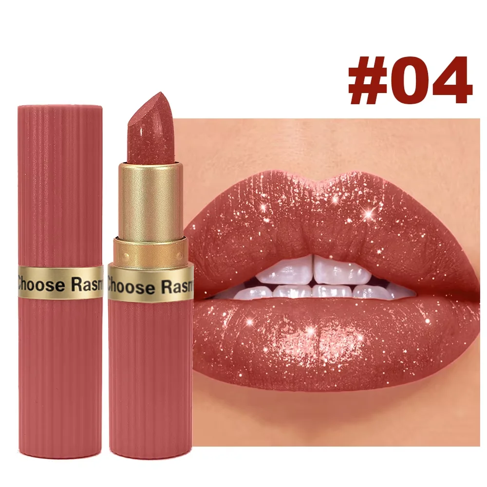 Pearlescent Glitter Velvet Lipstick — 6 Shades - Image 5