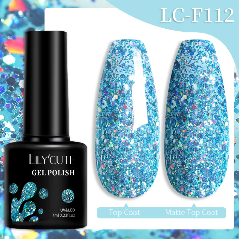 LILYCUTE Gel Polish 7ml — 146 Shades - Image 114