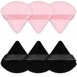 Triangle Powder Puffs — Set of 6