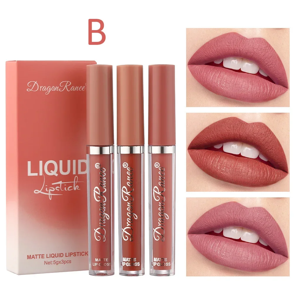 Dragon Ranee Liquid Matte Lipstick — Set of 3 - Image 3