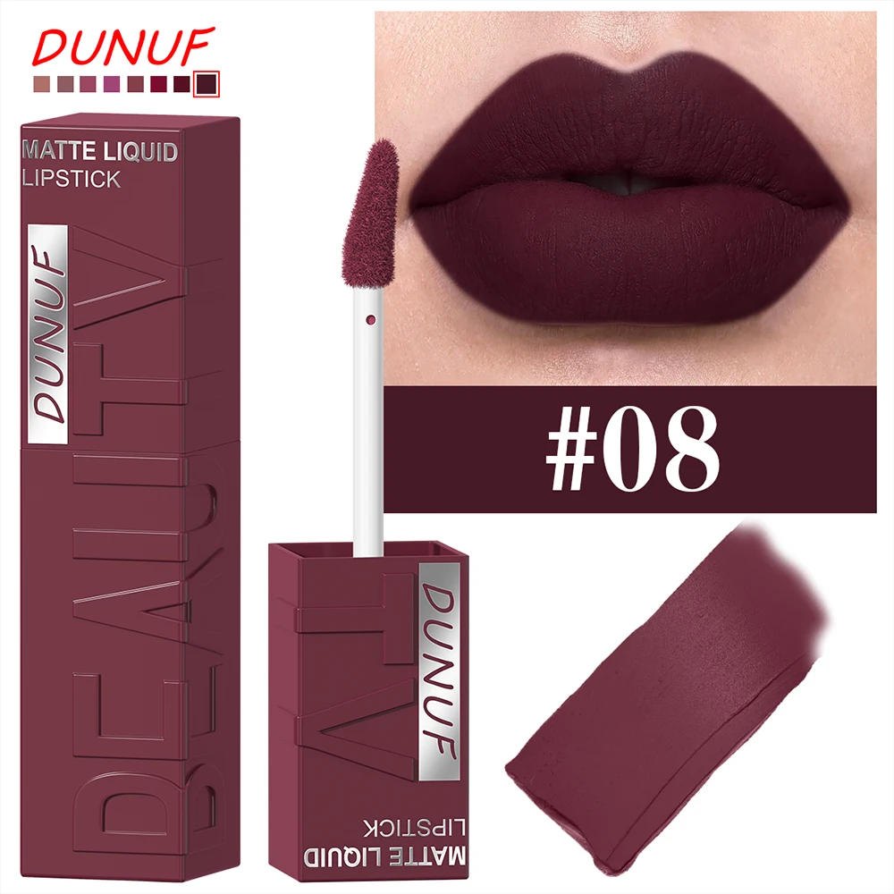 DUNUF Matte Liquid Lipstick — 8 Shades - Image 8