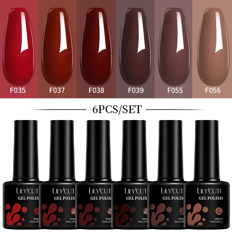 LILYCUTE Gel Polish Set — 6 x 7ml - Image 6