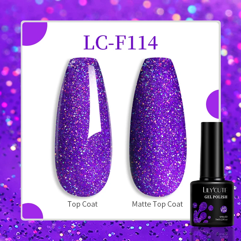 LILYCUTE Gel Polish 7ml — 146 Shades - Image 70