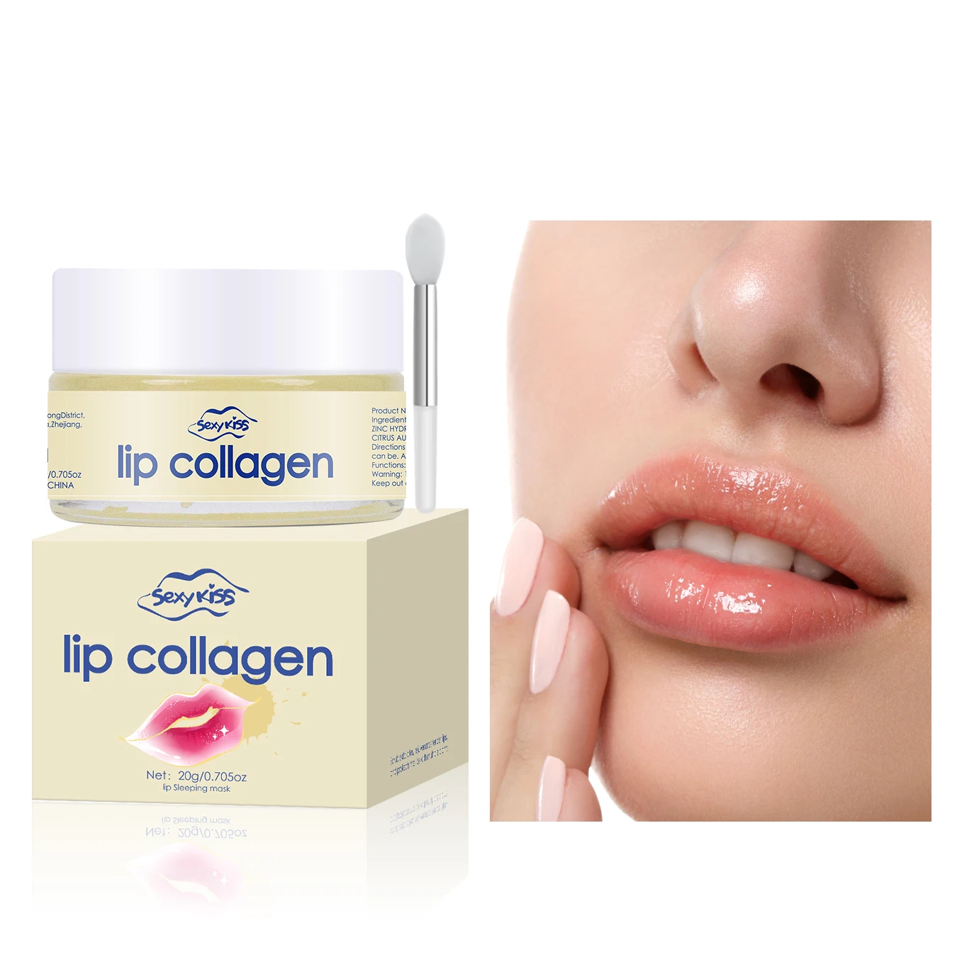 Hyaluronic Collagen Sleep Lip Mask 20g - Image 3