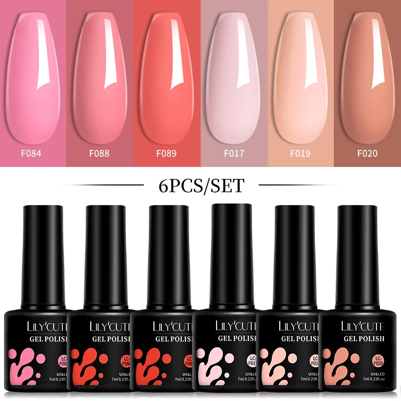 LILYCUTE Gel Polish Set — 6 x 7ml - Image 17