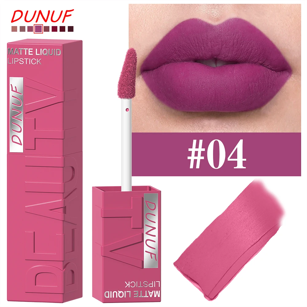 DUNUF Matte Liquid Lipstick — 8 Shades - Image 5