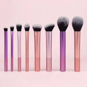 Soft Synthetic Brush Set — 8 Pieces
