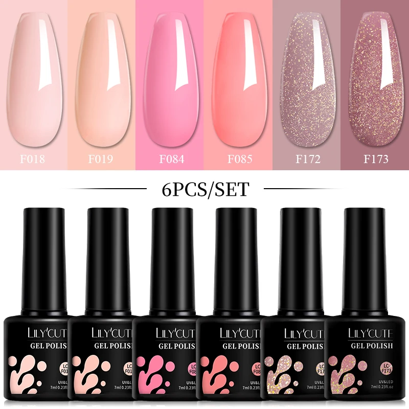 LILYCUTE Gel Polish Set — 6 x 7ml - Image 20