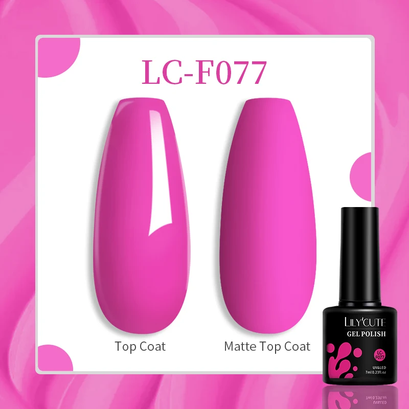 LILYCUTE Gel Polish 7ml — 146 Shades - Image 38