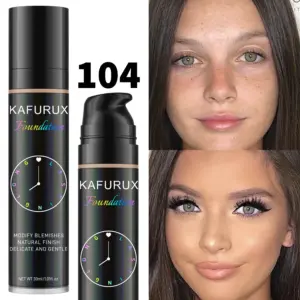KAFURUX Liquid Foundation — 8 Shades