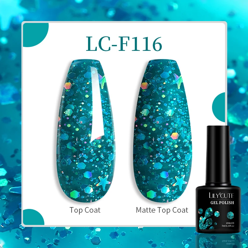 LILYCUTE Gel Polish 7ml — 146 Shades - Image 68