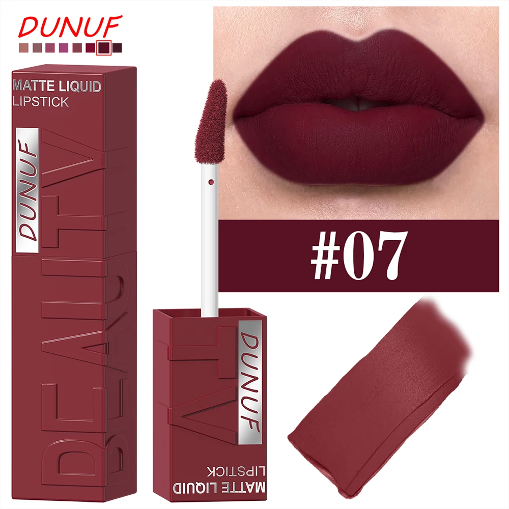 DUNUF Matte Liquid Lipstick — 8 Shades - Image 3